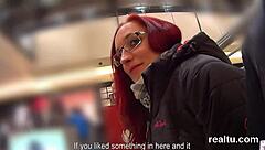 gorgeous czech kitten teased in mall then pov pounded