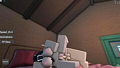 Fucking my wife in a cabin