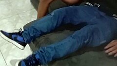 I visited my neighbor and we had a casual chat that turned into something fun, but kept it light.