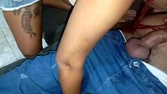 I visited my neighbor and we had a casual chat that turned into something fun, but kept it light.