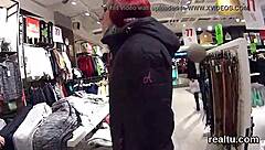 gorgeous czech kitten teased in mall then pov pounded