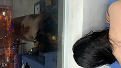 Phơi Ới Là Phụ Da Trắng Nỏn Nà Doggy Public