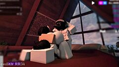 threesome with 2 fans sex with a follower 5 session blowjob doggystyle bent over riding cum