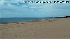 guy spills milk on nude beach