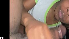 head monster battles sexgodpicasso in a sloppy blowjob contest