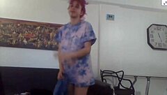 dreianova masturbates big tits on web chat.