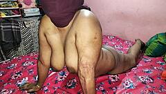 Super hot and sexy desi bhabhi gets fucked by her friend with huge natural tits