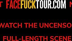 i'm a petite teen 18+ testing my gag reflex with a big fat dick deepthroat