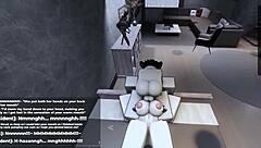 Teaching her a sexy lesson in roblox for making me wait 😏