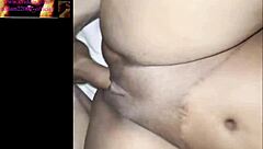 Yo, watch this tattooed ebony baddie clap her big ass on my cuck like a pro