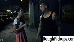 Extreme rough fucking pickup on her ass 😈