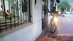 Amateur Grabs Co-Debtor's Big Pussy For Deepthroat And Anal