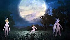 kagamine rin meiko haku knife project diva nude mod