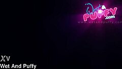 wetandpuffy czech redhead with puffy pussy lips gets vibrator fingering to orgasm and gaping close-up