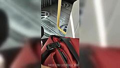 Mature Big Ass Using Leggings On The Street!