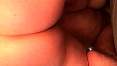 Cheating BBW girlfriend takes creampie!