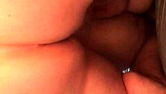 Cheating BBW girlfriend takes creampie!