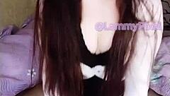 big ass lammy pixel shakes sexy in dorm