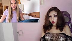 Perfect Busty Latina Shares Bed Passionately