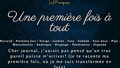 French Futanari's First Time Experience