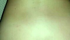 cumming on wife's back in doggystyle position