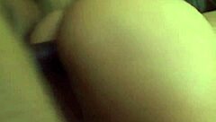 a latina woman encounters an interracial partner in a private setting