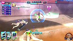 garotas molhadas no parque aquatico fodase senran kagura anime hentai