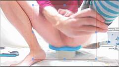 Japanese girl indulges in casual solo onani