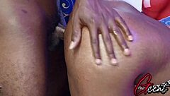 Friend Enjoys Quick Doggy Style Sex with Big Cock.