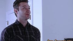 Blonde Teen Gets Hardcore Railed By Stepbrother With Facial