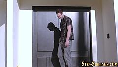 Blonde Teen Gets Hardcore Railed By Stepbrother With Facial