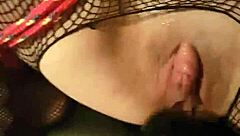 Intensely fucking huge ass teen with plug and fisting