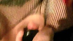 Intensely fucking huge ass teen with plug and fisting