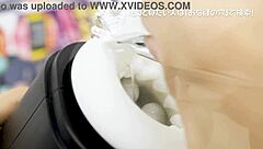 Doctor shiko mi experiments with explosive piston machines and toys for handjob and sex