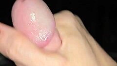 wife jerks blows and fucks to cum covered asshole 😈