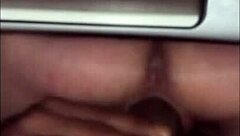 She talks dirty and begs for my cock in public