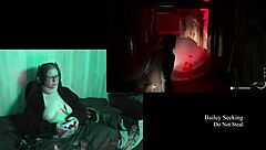 Naked brunette bbw with big natural tits and tattoos plays alan wake 2 part 12