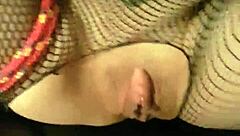 Intensely fucking huge ass teen with plug and fisting