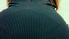 me cojo a mi esposa con su vestido puesto tacones y su cachetero de encaje