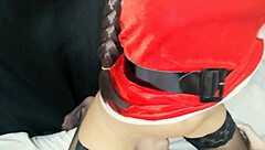 christmas face sitting with wet pussy