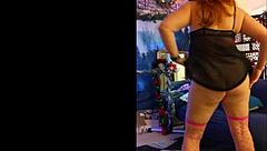 Hotwife steffi baila con el coño en solo softcore