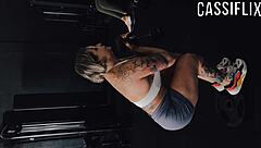 i can't believe the doctor fixed my pussy to virgin again but my boy ripped it open with anal