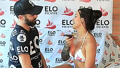 スパイシーなインタビュー前のロレナ・ドール