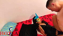 Снял тройничок на Хэллоуин с двумя венесуэльскими шлюхами, латино и азиаткой, домашний хардкор 🔥👻