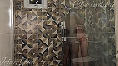 Cleo Cadillac and Friend in Bathroom Encounter