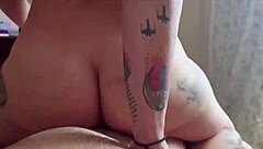 Hard not to enjoy the blonde's perfect ass rides