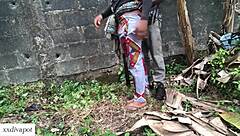 Horny Farm Girl Doggy with Stepbrother