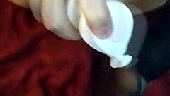 first footjob in stockings.