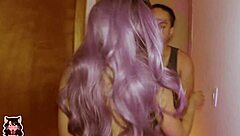 Hallway fuck: my fantasy of being used and fucked hard by big cock.