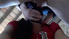 laura xxx bound in doggystyle, masked, gets cock in tiny mouth 😈